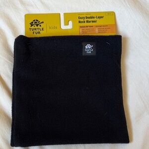 Turtle Fur Kids Cozy Double-Layer Neck Warmer - Black